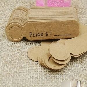 Brown Price Tags (100)